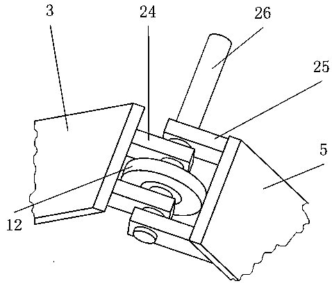 Quick-fitting garment clip device for garment production line