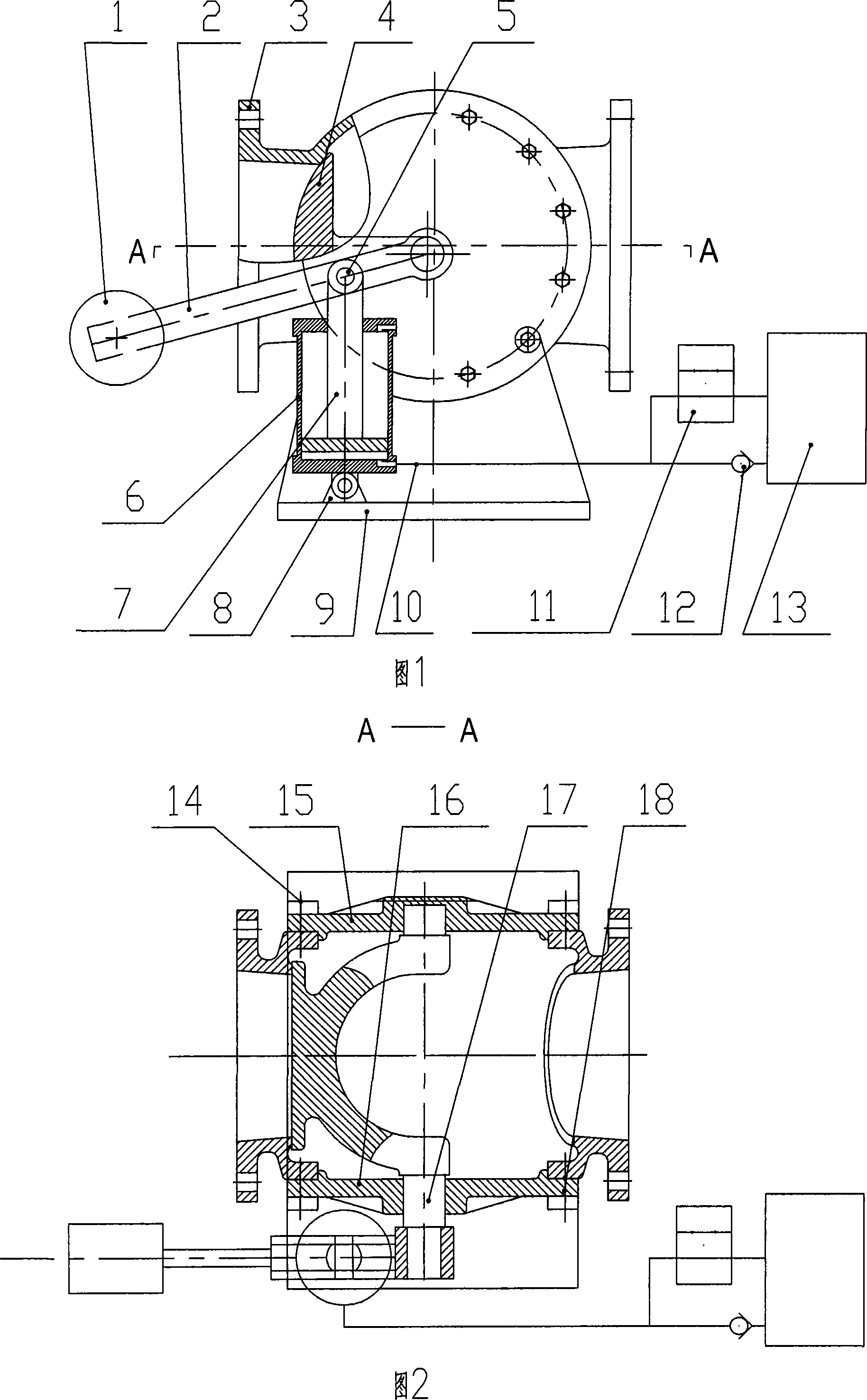 Hydraulic faucet type slurry pump control valve