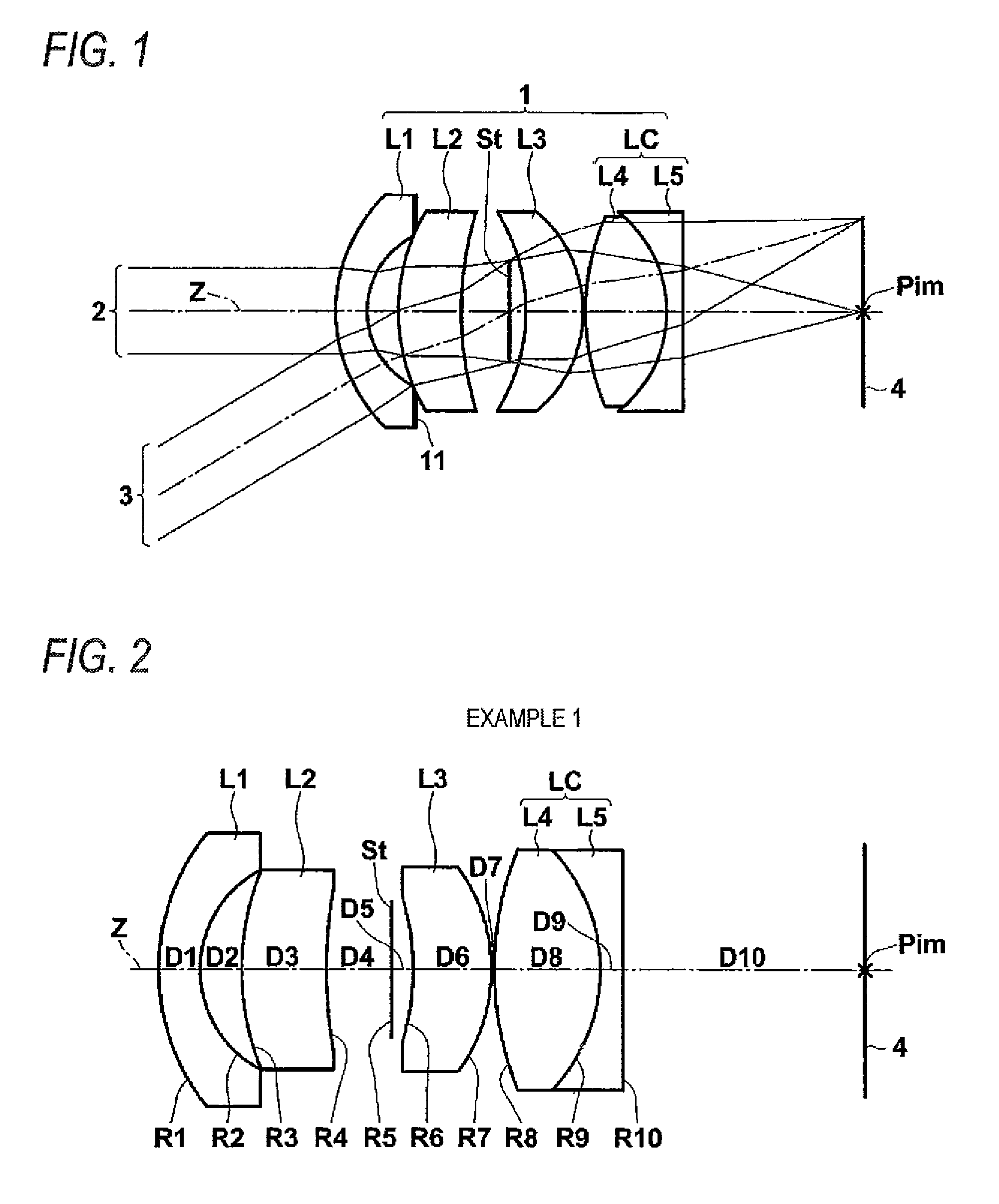 Imaging lens and image pickup apparatus