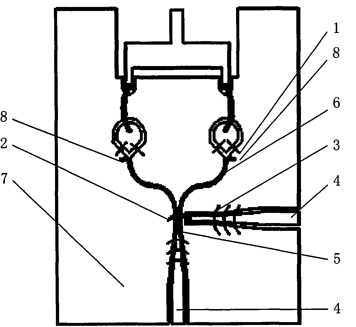 Double balanced mixer device