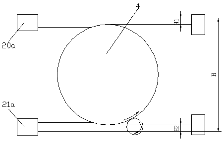 On-line measuring method and device for outer diameter and ovality of large-diameter steel pipe end