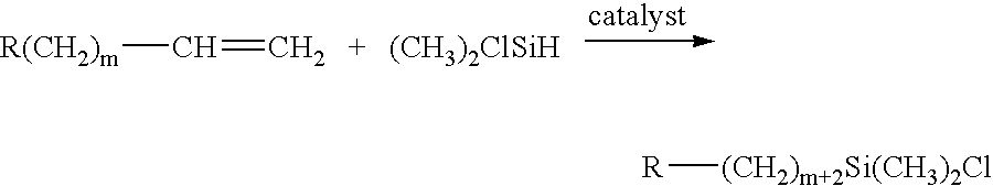 Porous hybrid particles with organic groups removed from the surface