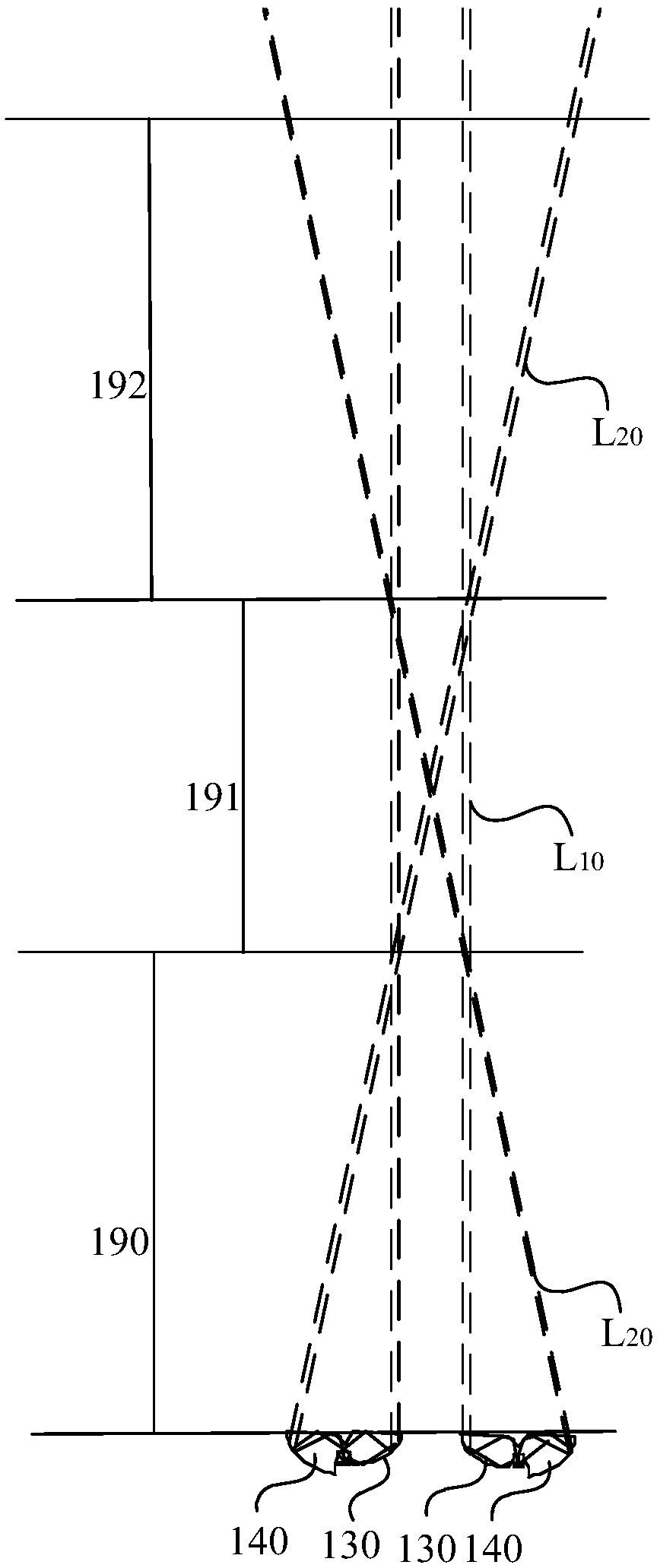 Automobile lamp and lenses