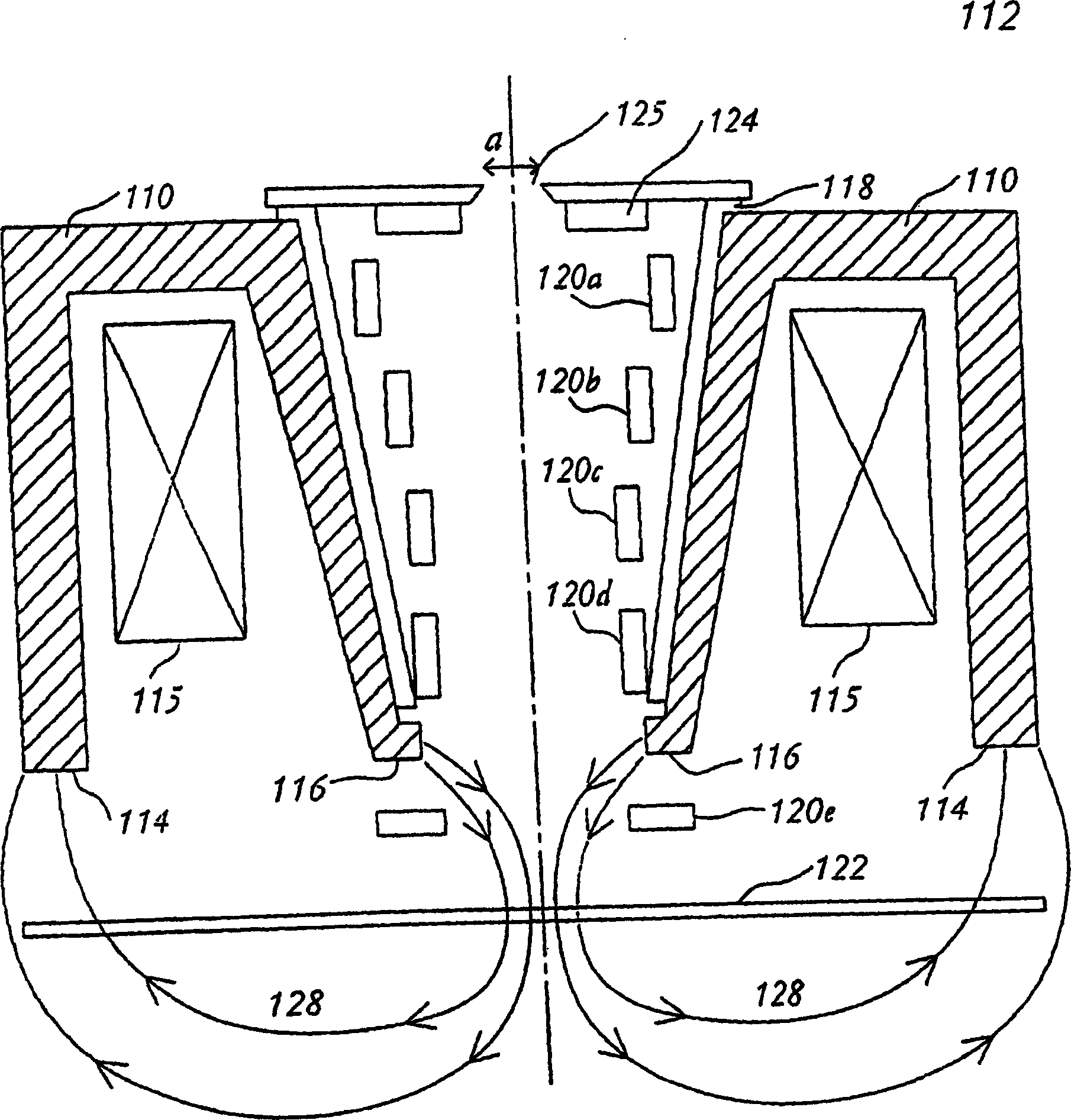 Swinging retarding immersion type lens electron optics focusing, deflection and signal collection system and method