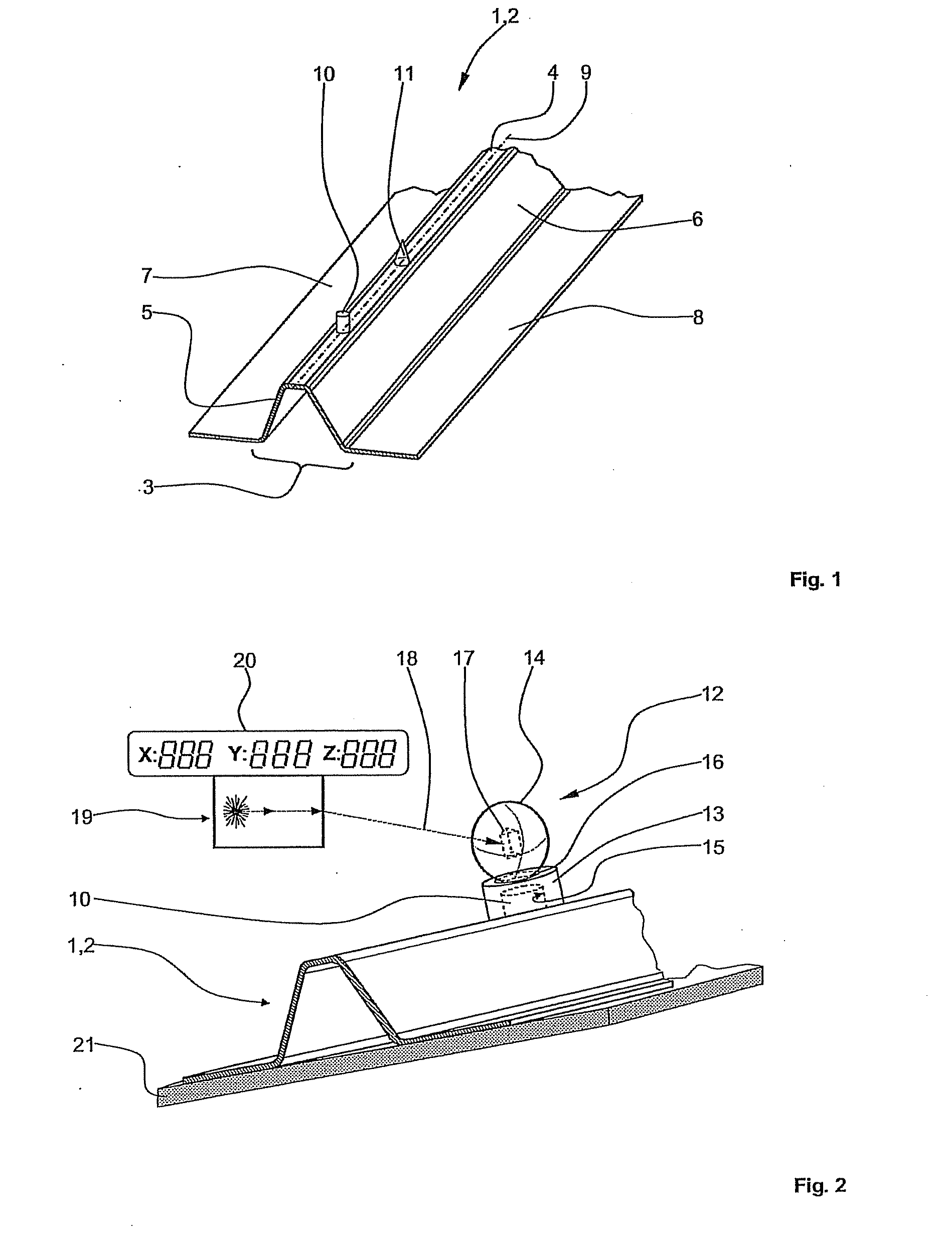 Structural element for a fuselage cell structure of an aircraft, comprising at least one positioning aid