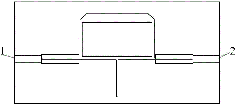 Broadband band-pass filter based on seven-mode resonator