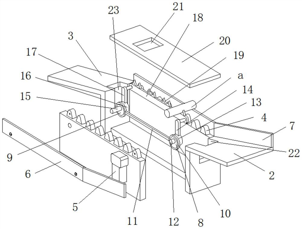 Paper tube conveyor