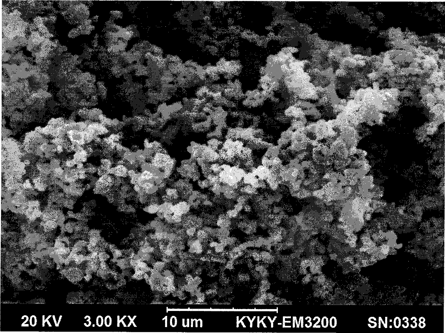 Method for preparing superfine spherical cobalt powder