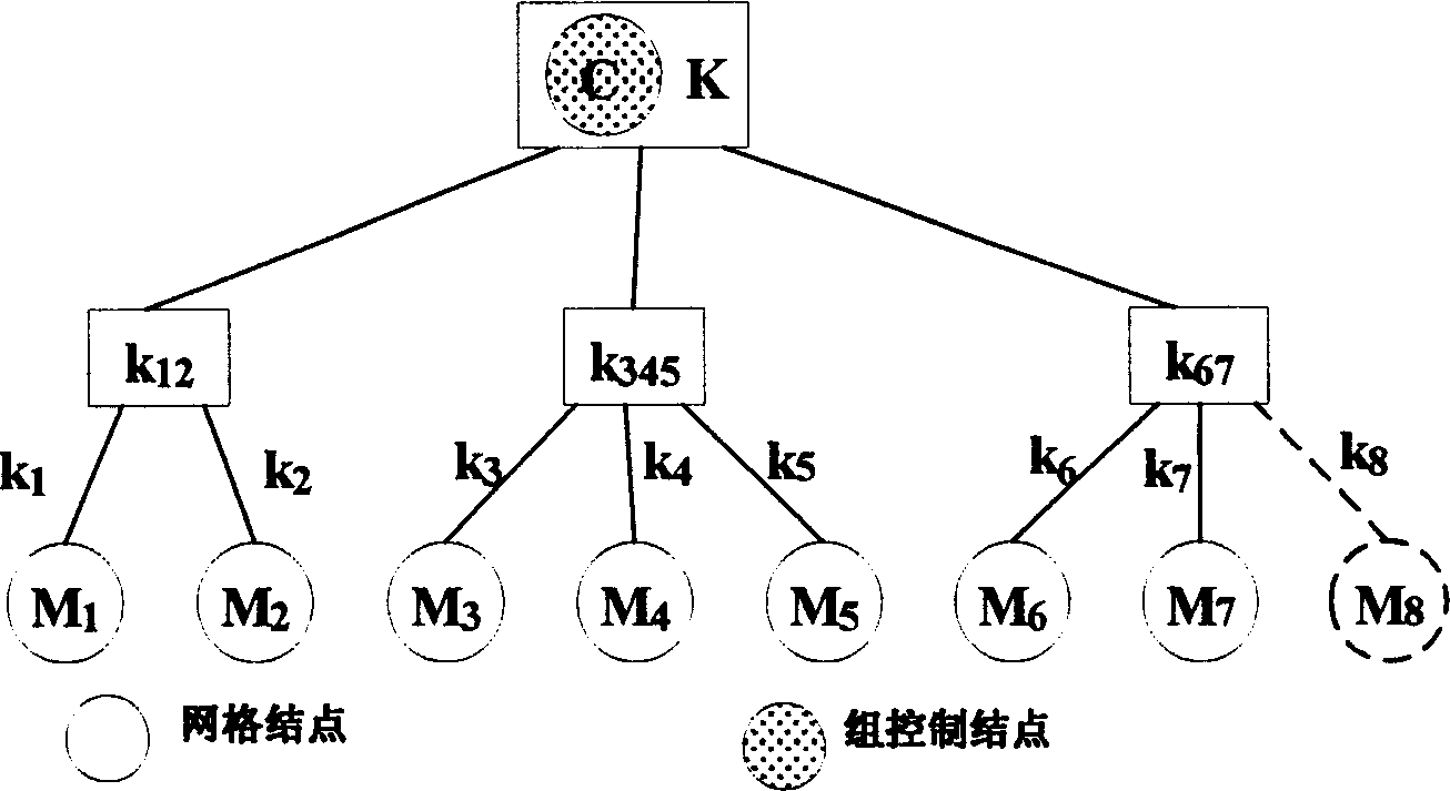 Key managing project for virtual organization under gridding computer environment