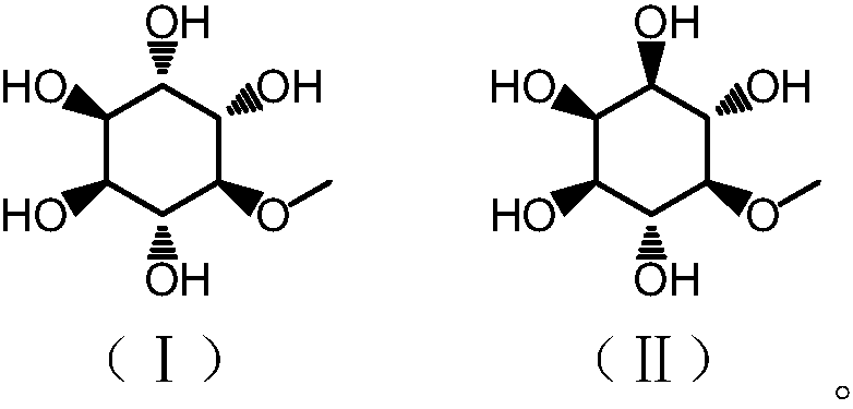 Pharmaceutical composition containing sequoyitol as well as preparation method and application thereof