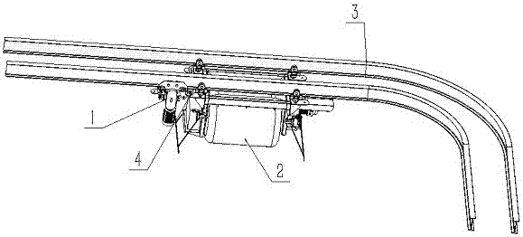 High-speed concrete transportation equipment