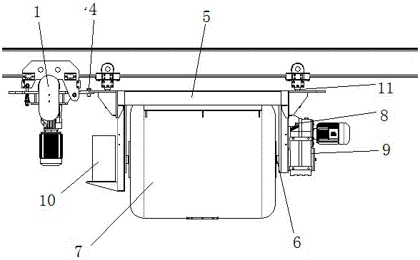 High-speed concrete transportation equipment