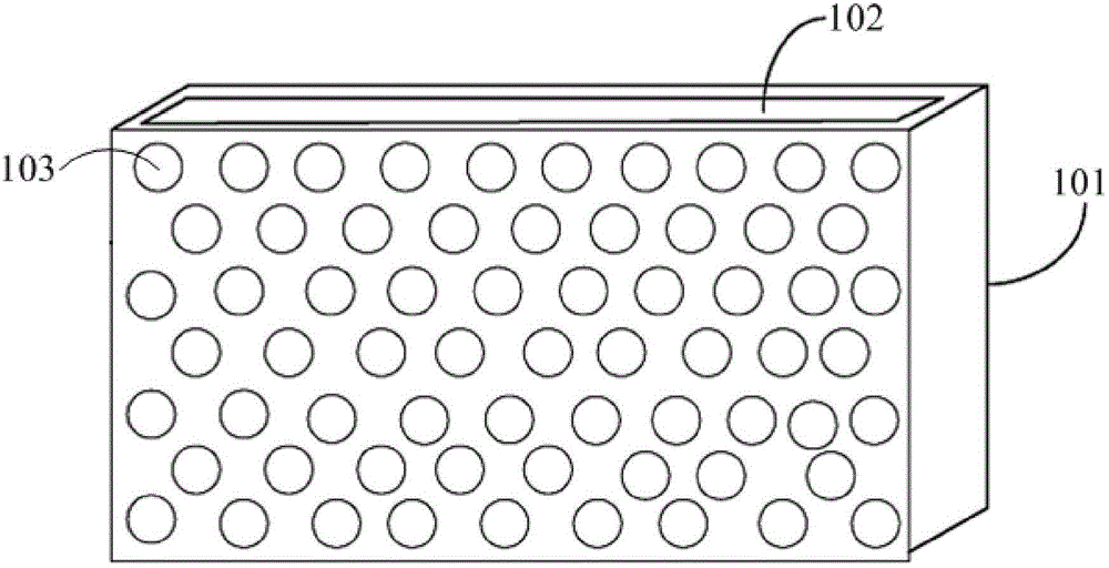 Three-dimensional afforesting structure component and three-dimensional afforesting method