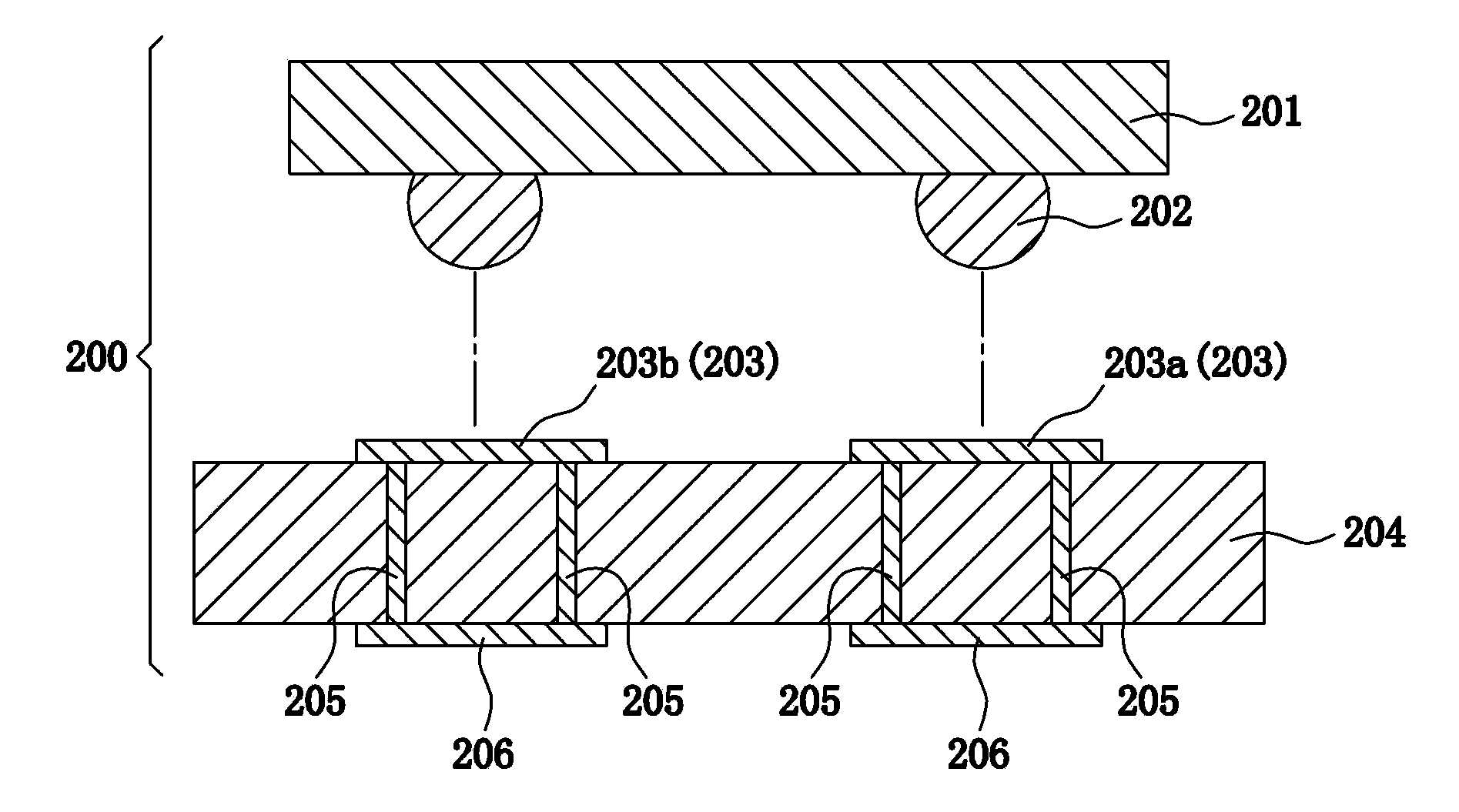 Light emitting diode encapsulation, PCB type radiating substrate used for light emitting diode encapsulation and manufacturing method of PCB type radiating substrate