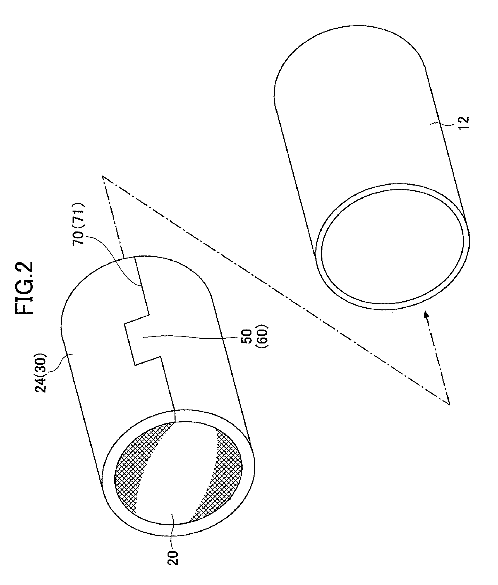 Mat material, exhaust gas treating apparatus, and muffler