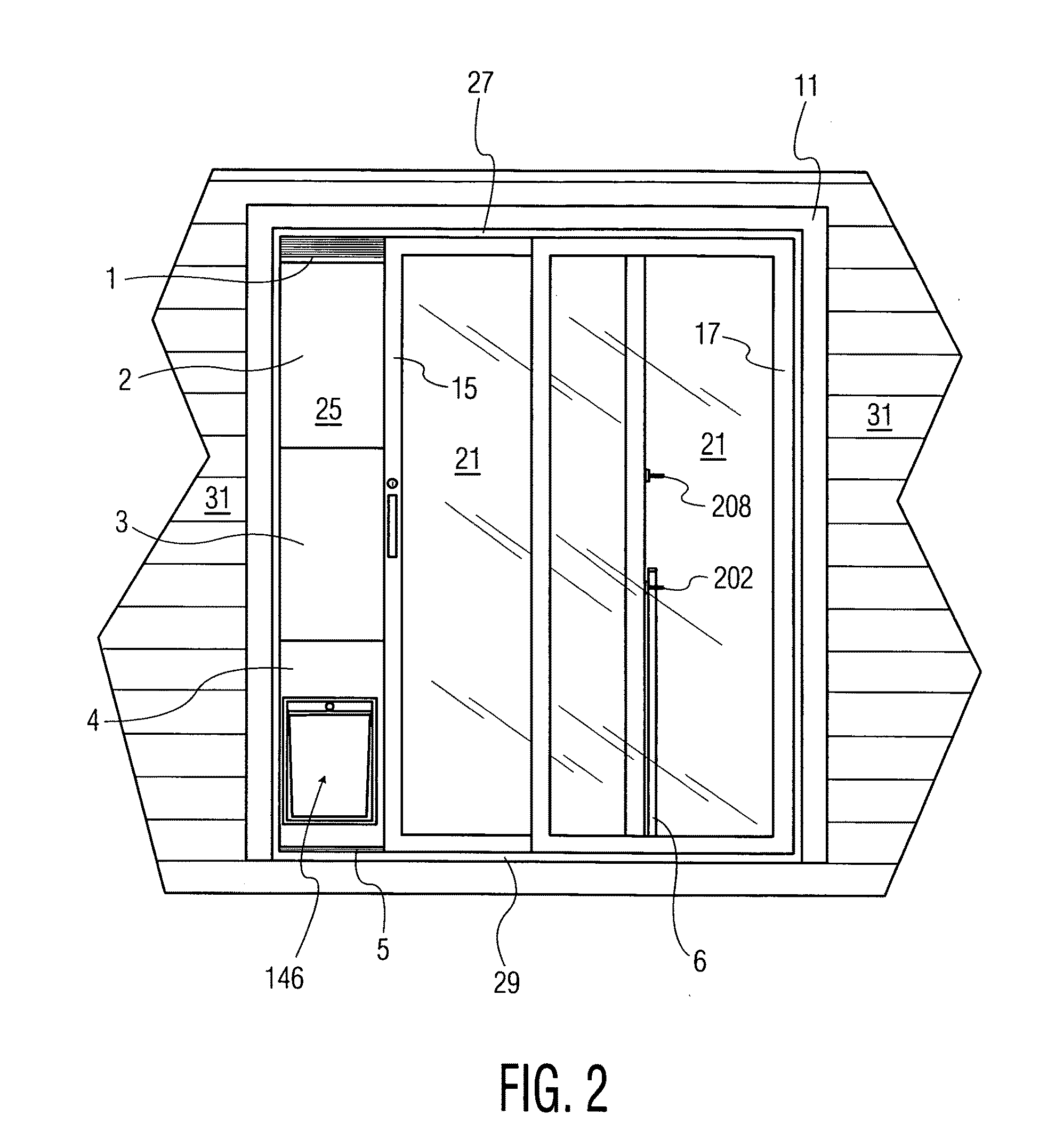 Pet door panel storm window