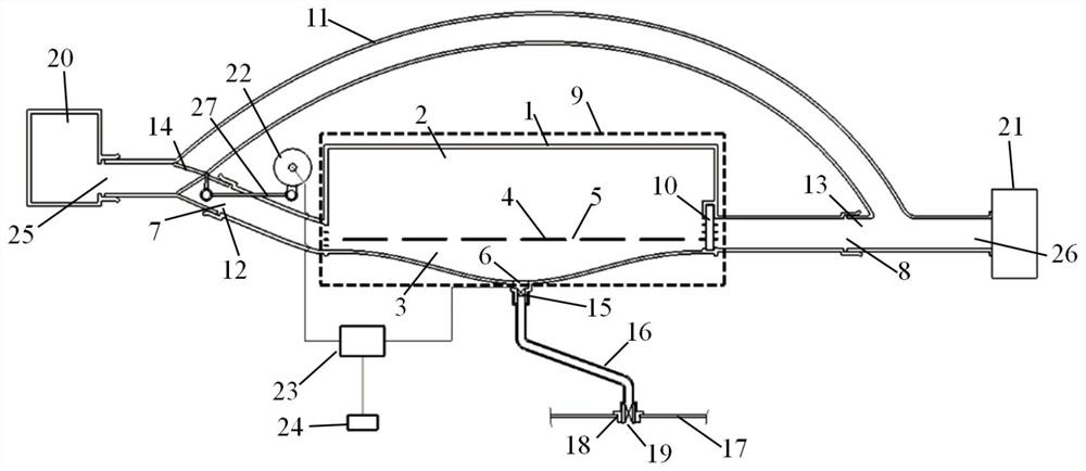 Vehicle-mounted umbrella storage system and working method thereof