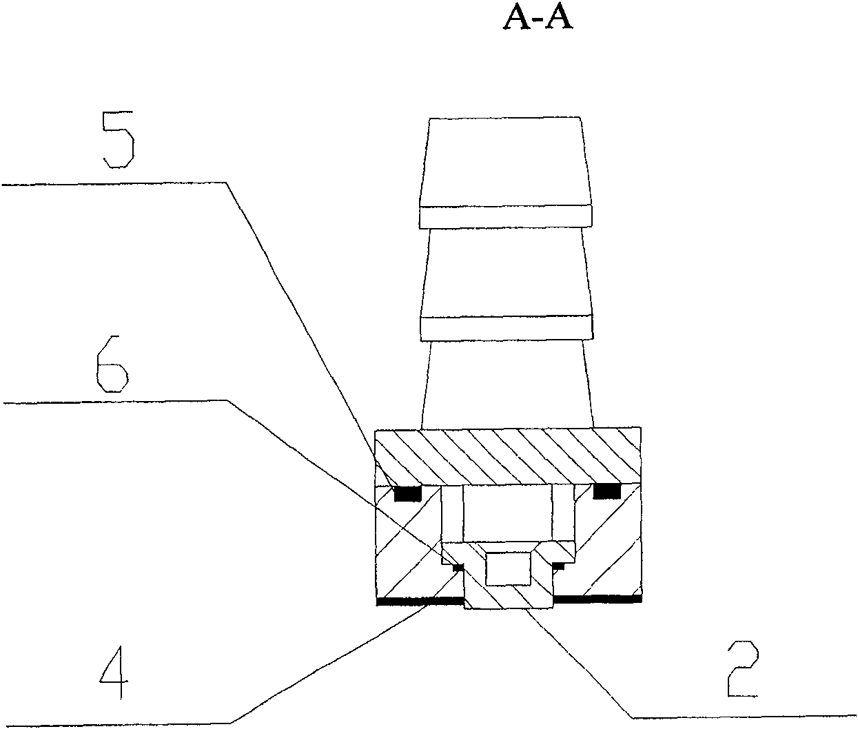 High-power laser diode array structure