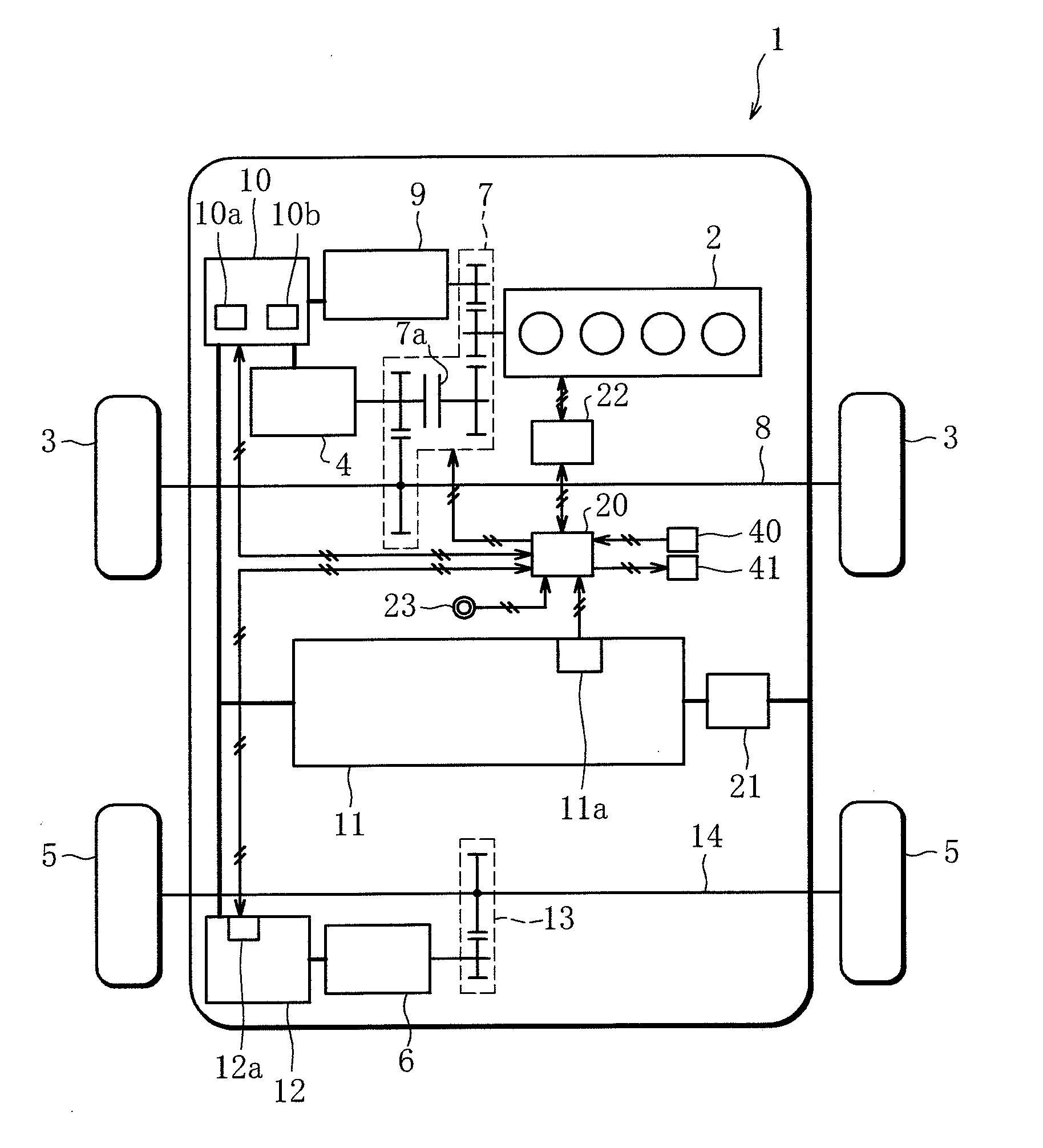 Charge control device for hybrid vehicle