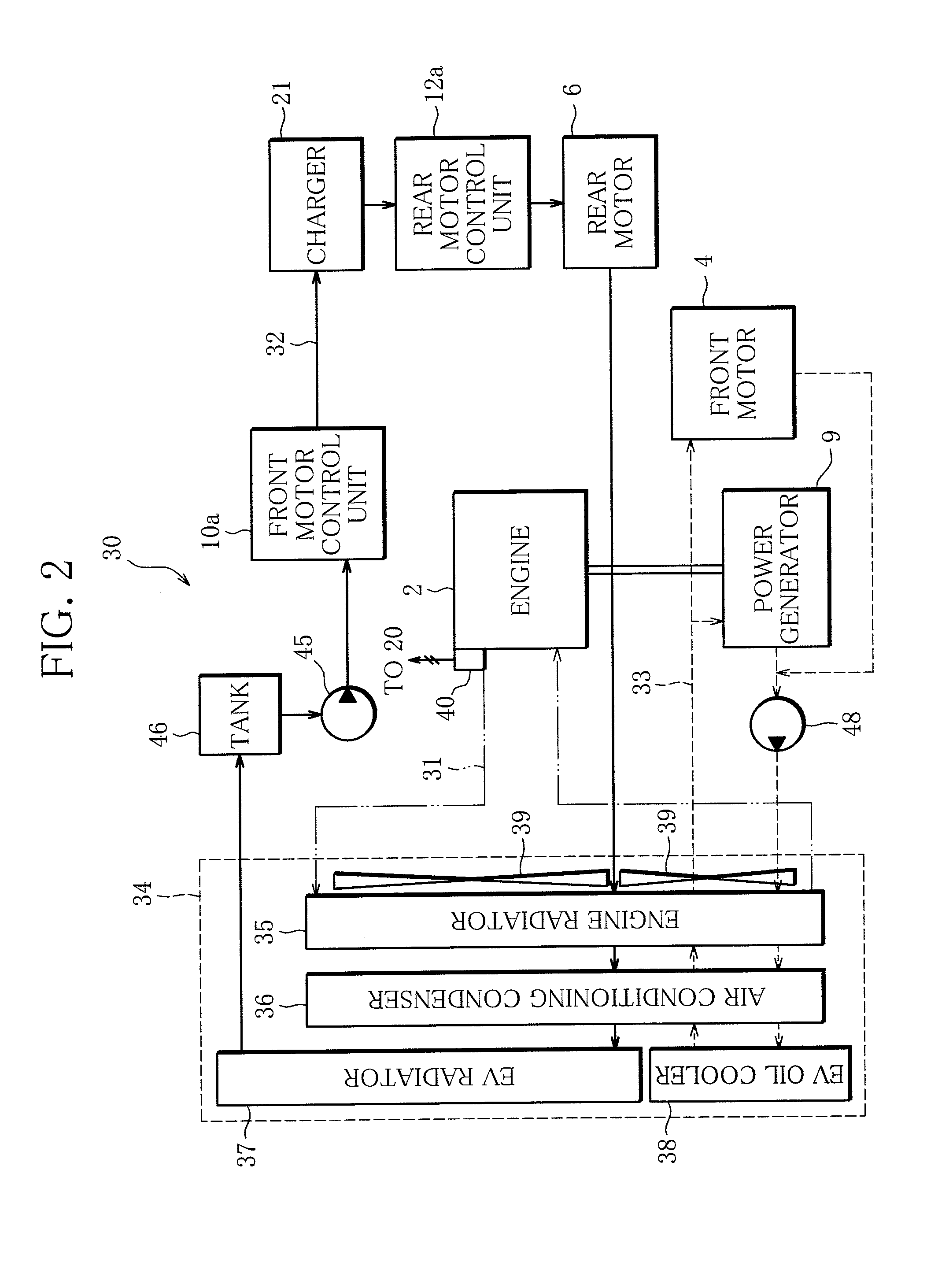 Charge control device for hybrid vehicle