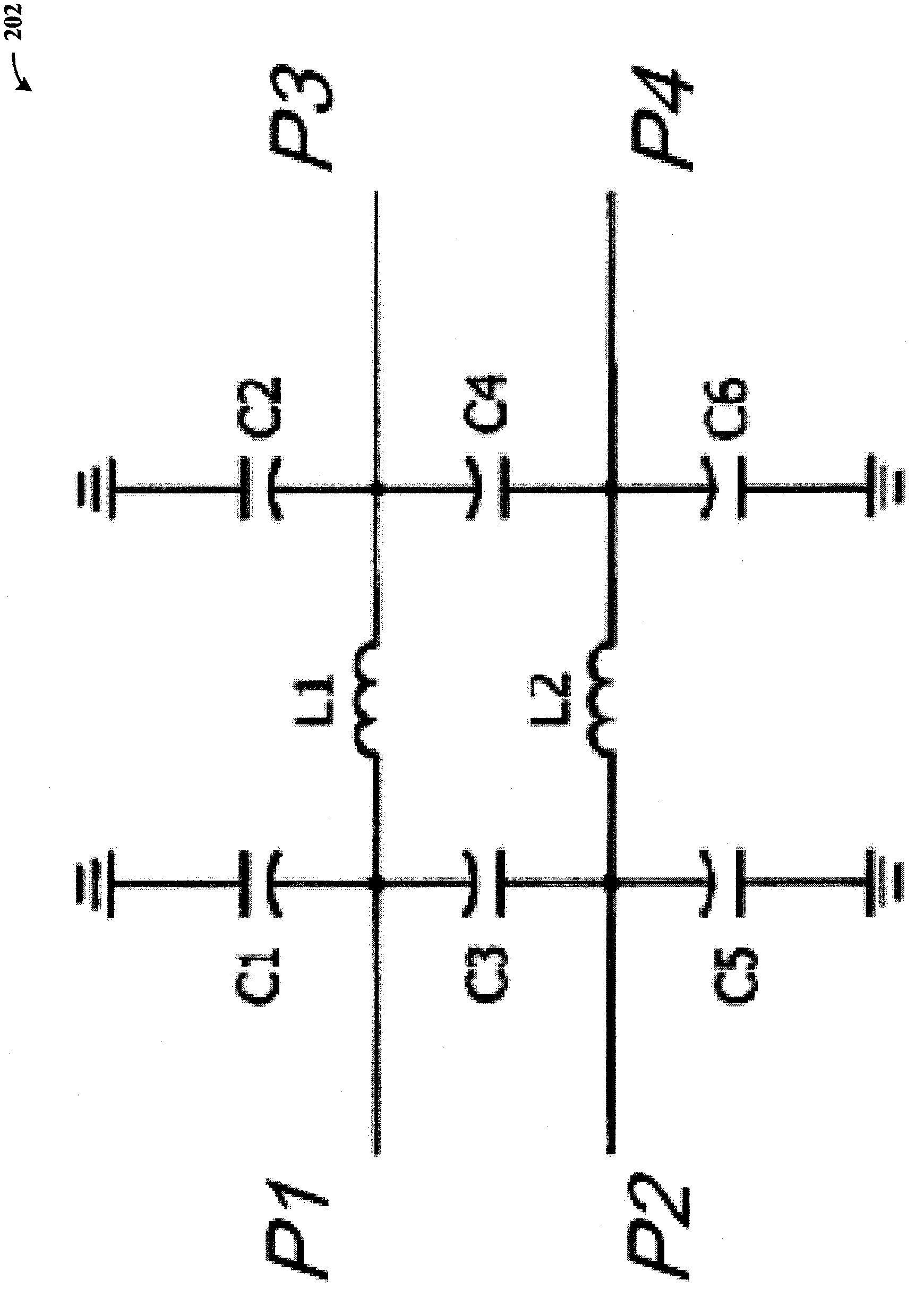 Inductive circuit arrangement