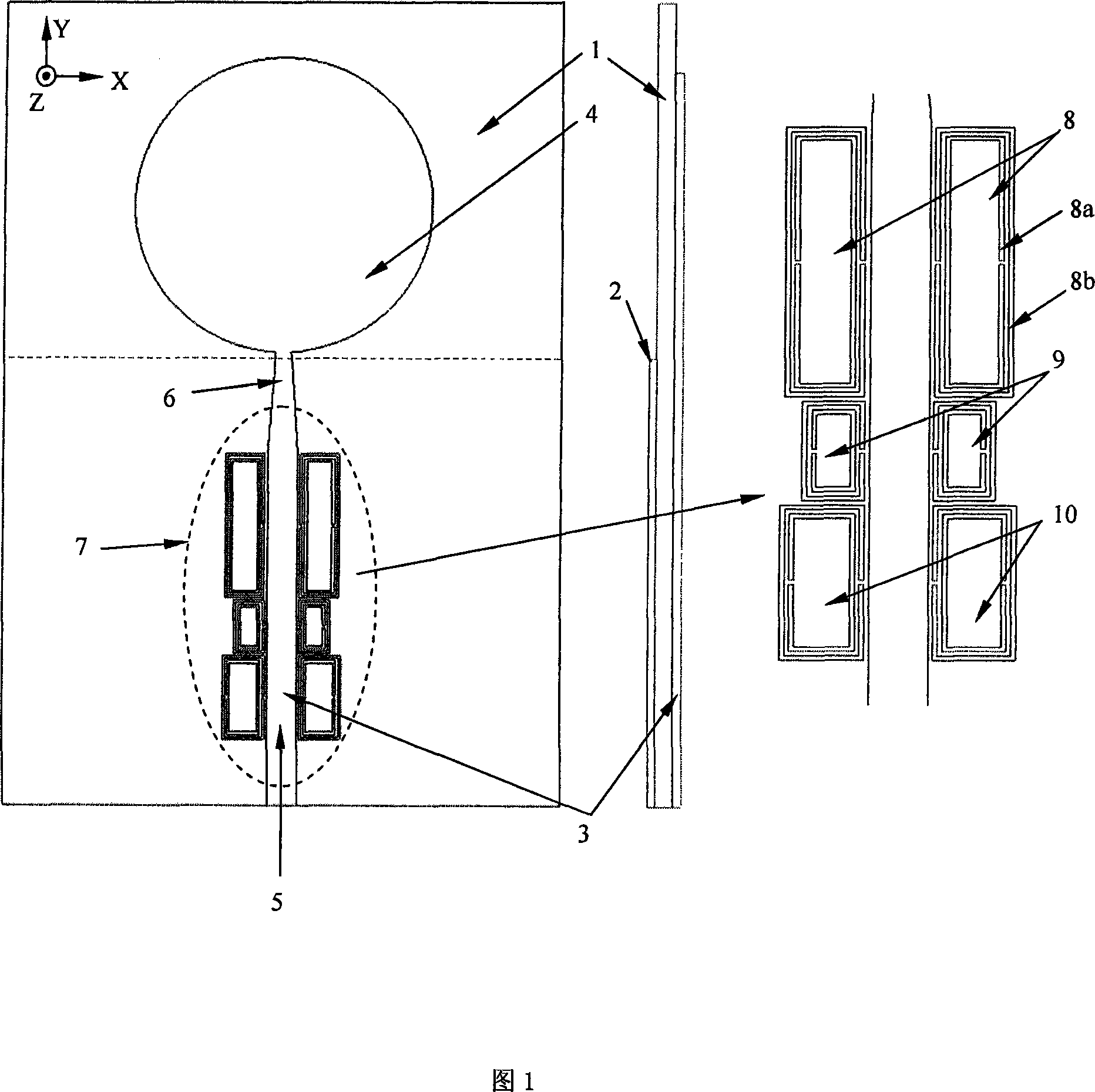 Multi-resistance band and ultra-broadband antenna realized by split ring resonancer coupling feedback antenna