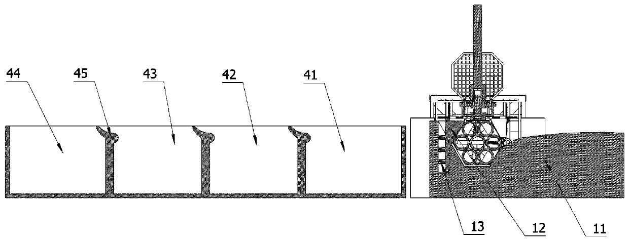 Lifting device for steel pipe pickling