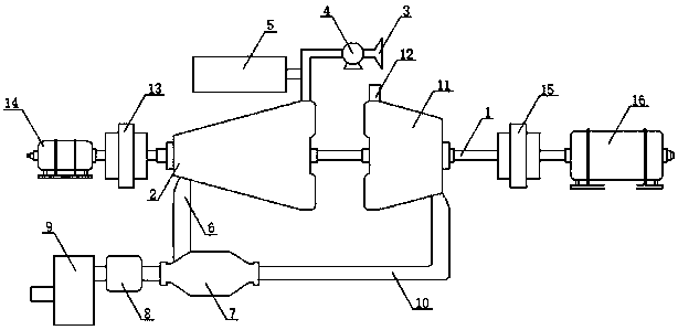 Turbine gas generator with corrosion-resistant matrix metal