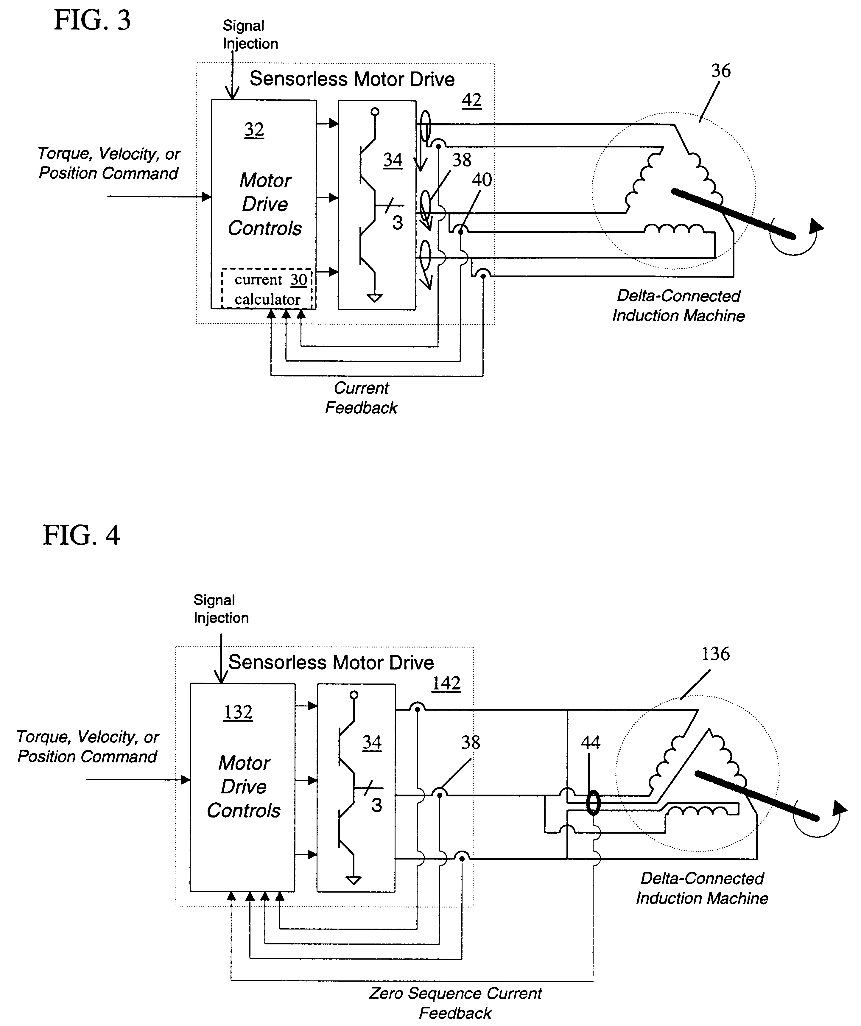 System and method for sensorless rotor tracking of induction machines