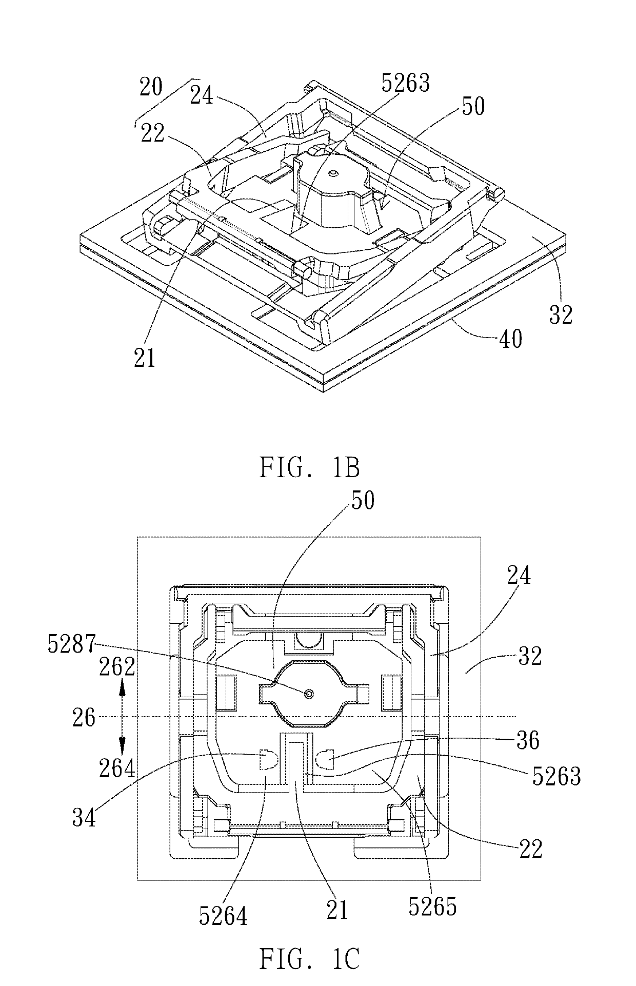 Optical keyswitch