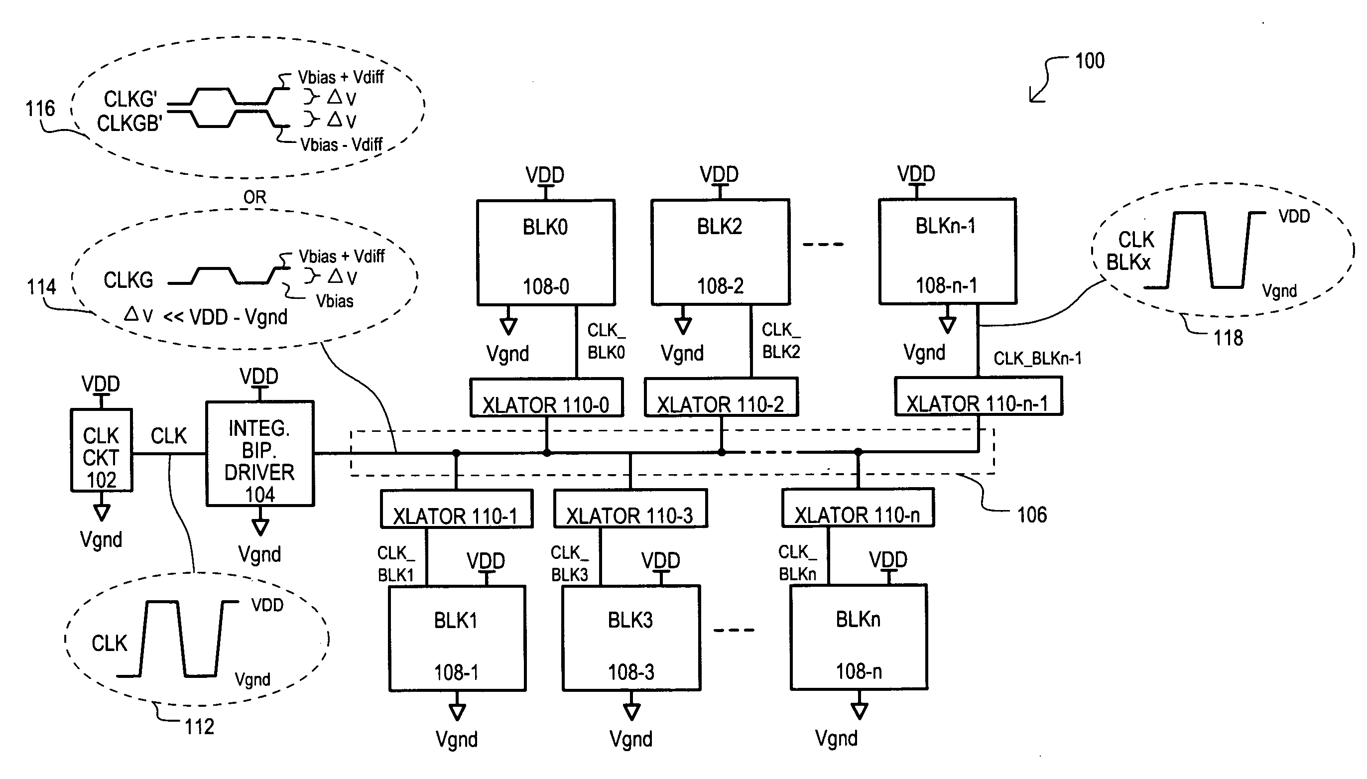 Signaling circuit and method for integrated circuit devices and systems