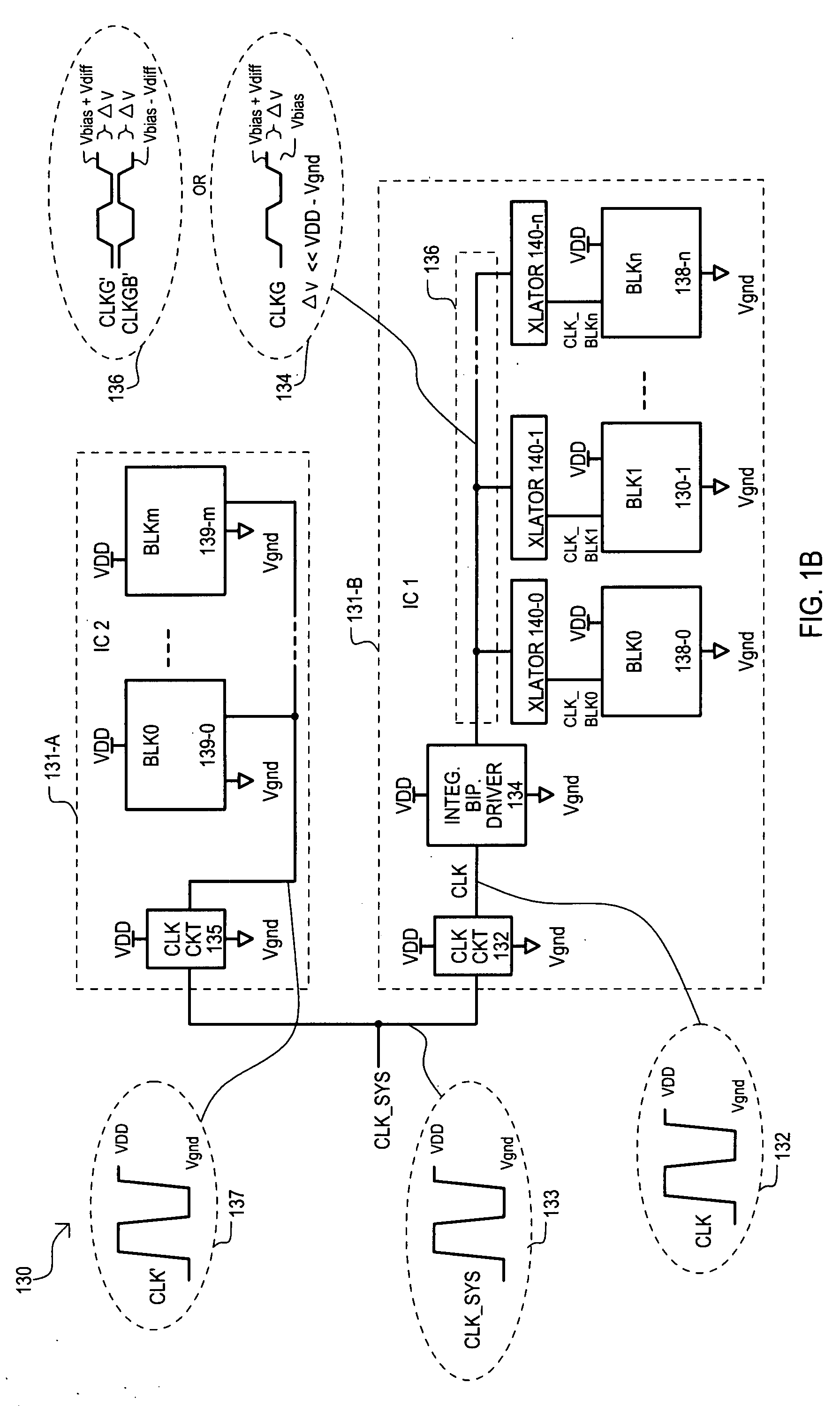 Signaling circuit and method for integrated circuit devices and systems