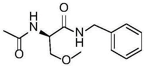 A preparing process of lacosamide