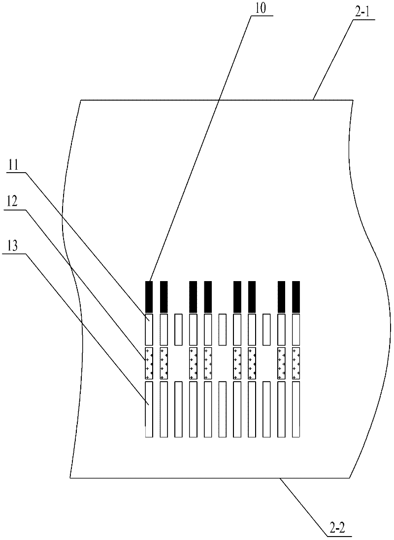 Multi-injection staged combustion w-flame boiler with thick and light coal powder nozzles arranged alternately