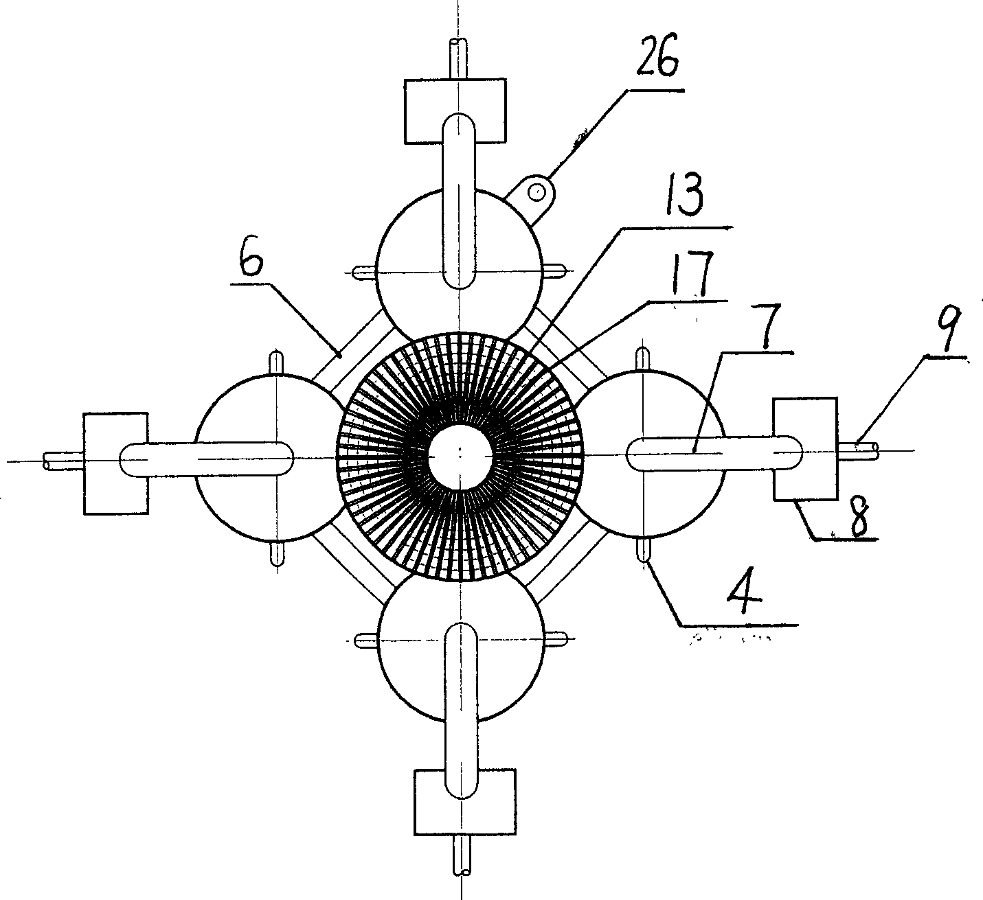 Apparatus and method for treating river and lake water