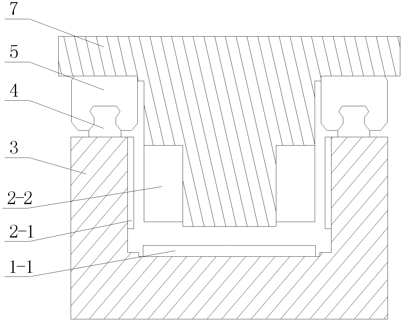 Loading test device for dynamic braking linear motors