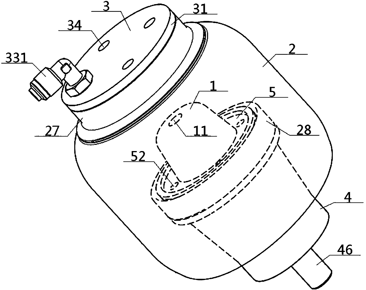 Small-volume low-rigidity airbag spring