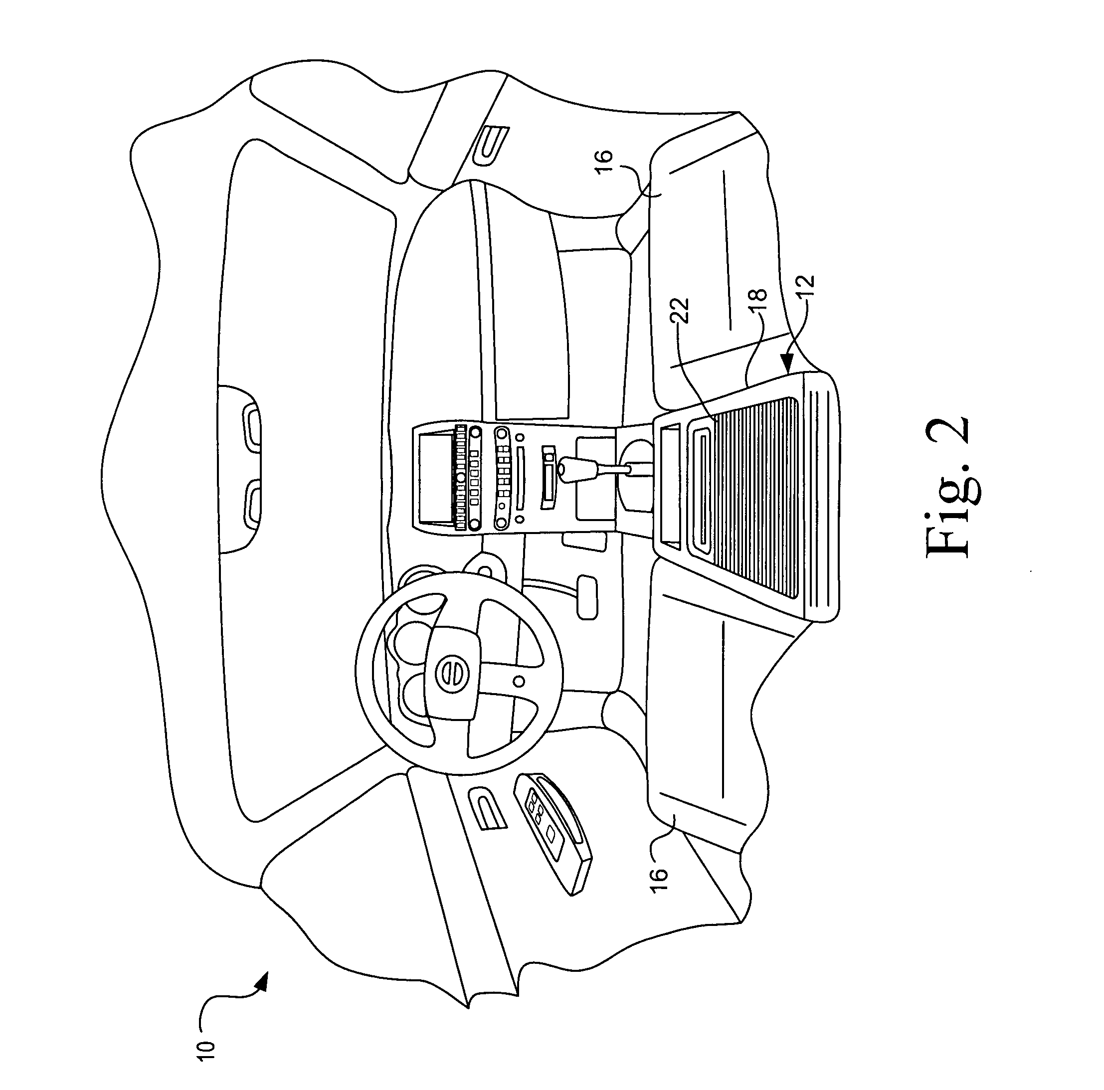 Vehicle storage structure