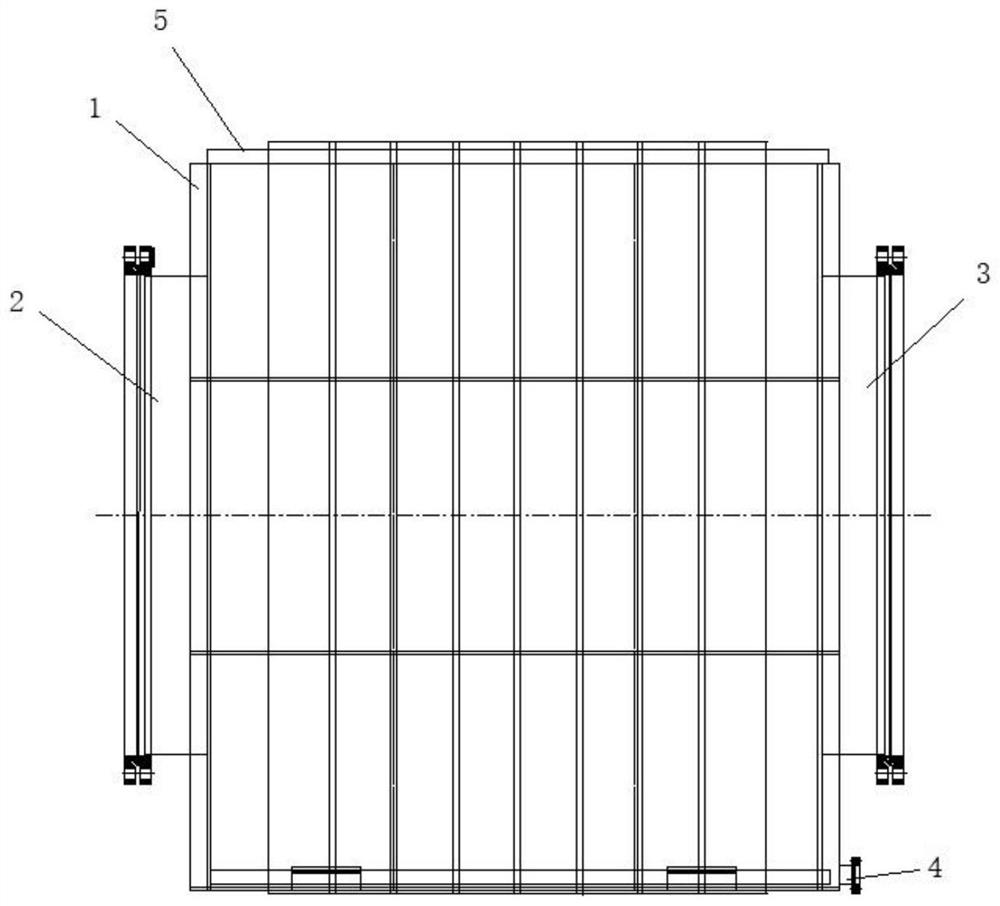 Double-effect cross-flow mist catching device