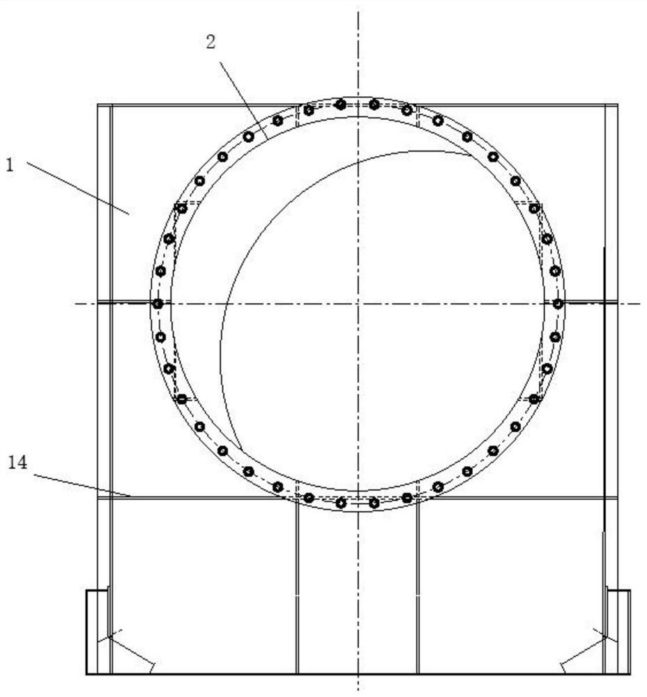 Double-effect cross-flow mist catching device