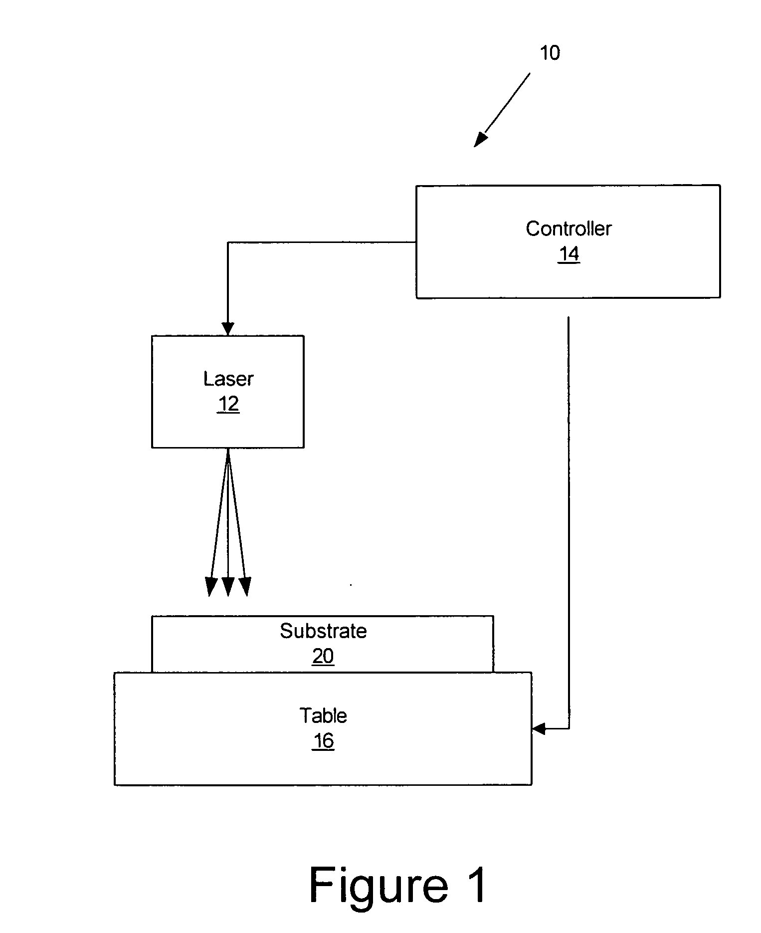 Laser patterning of light emitting devices and patterned light emitting devices