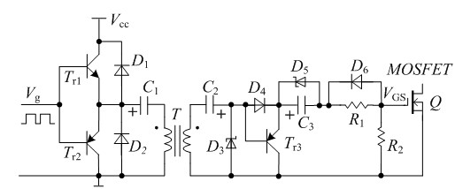 Isolated rapid turn-off metal oxide field effect transistor (MOFET) driving circuit