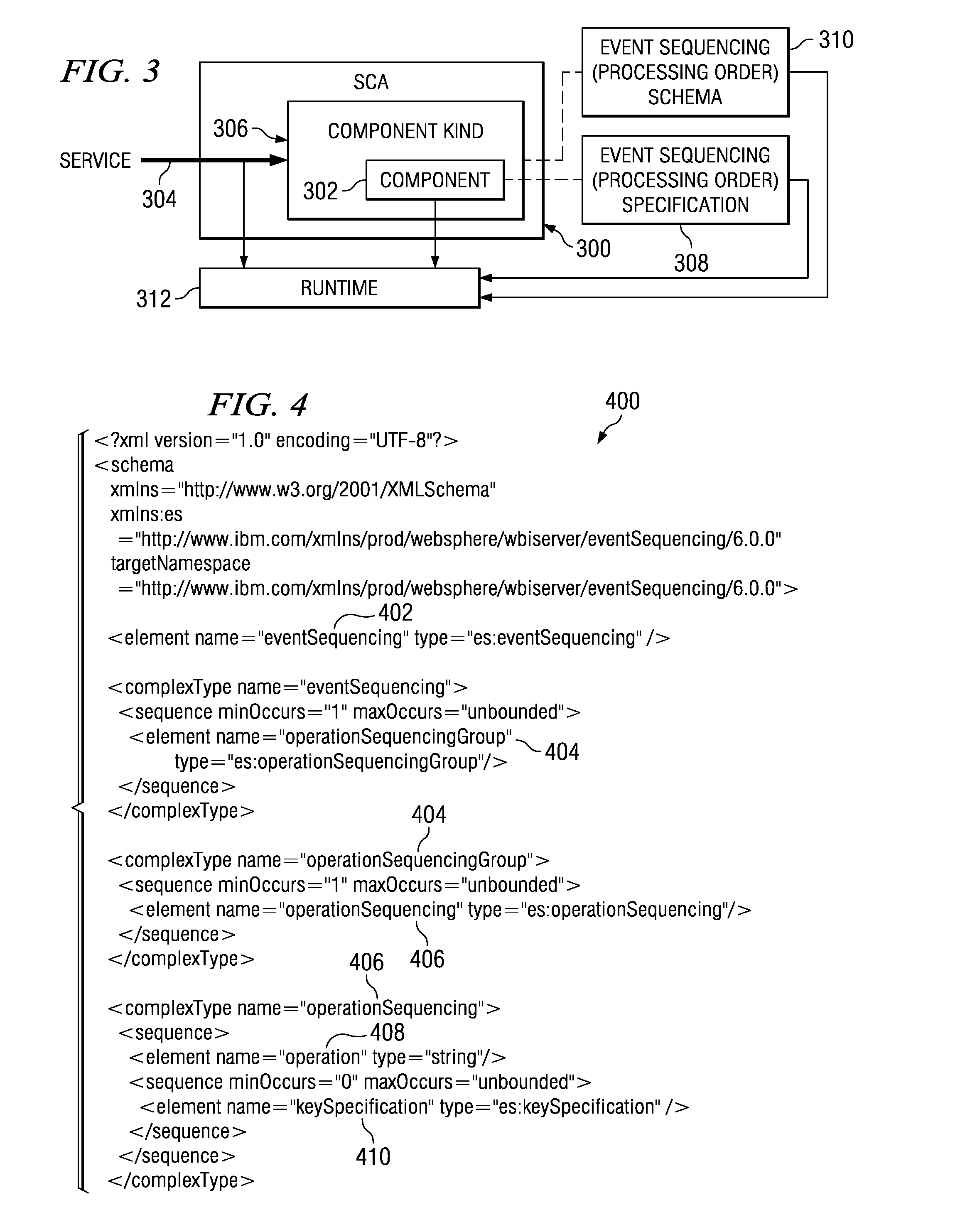 Generic sequencing service for business integration