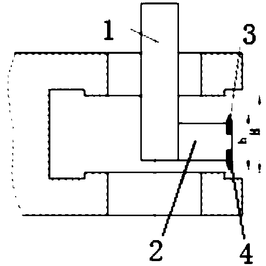 Method for machining end surfaces of inner cavity holes by using two-end cutter