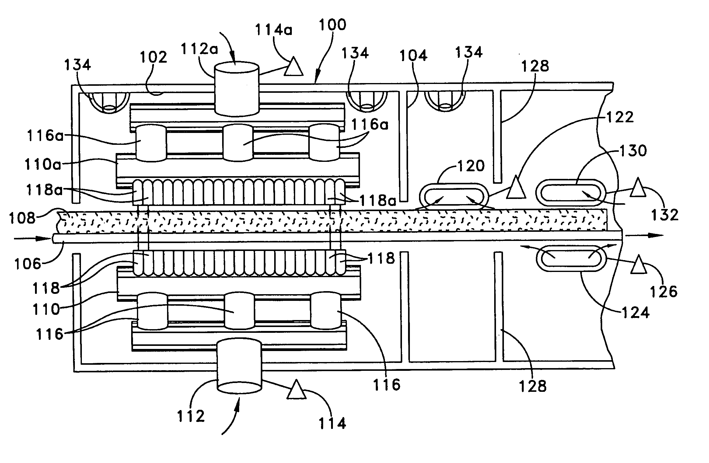 Method for curing a binder on insulation fibers