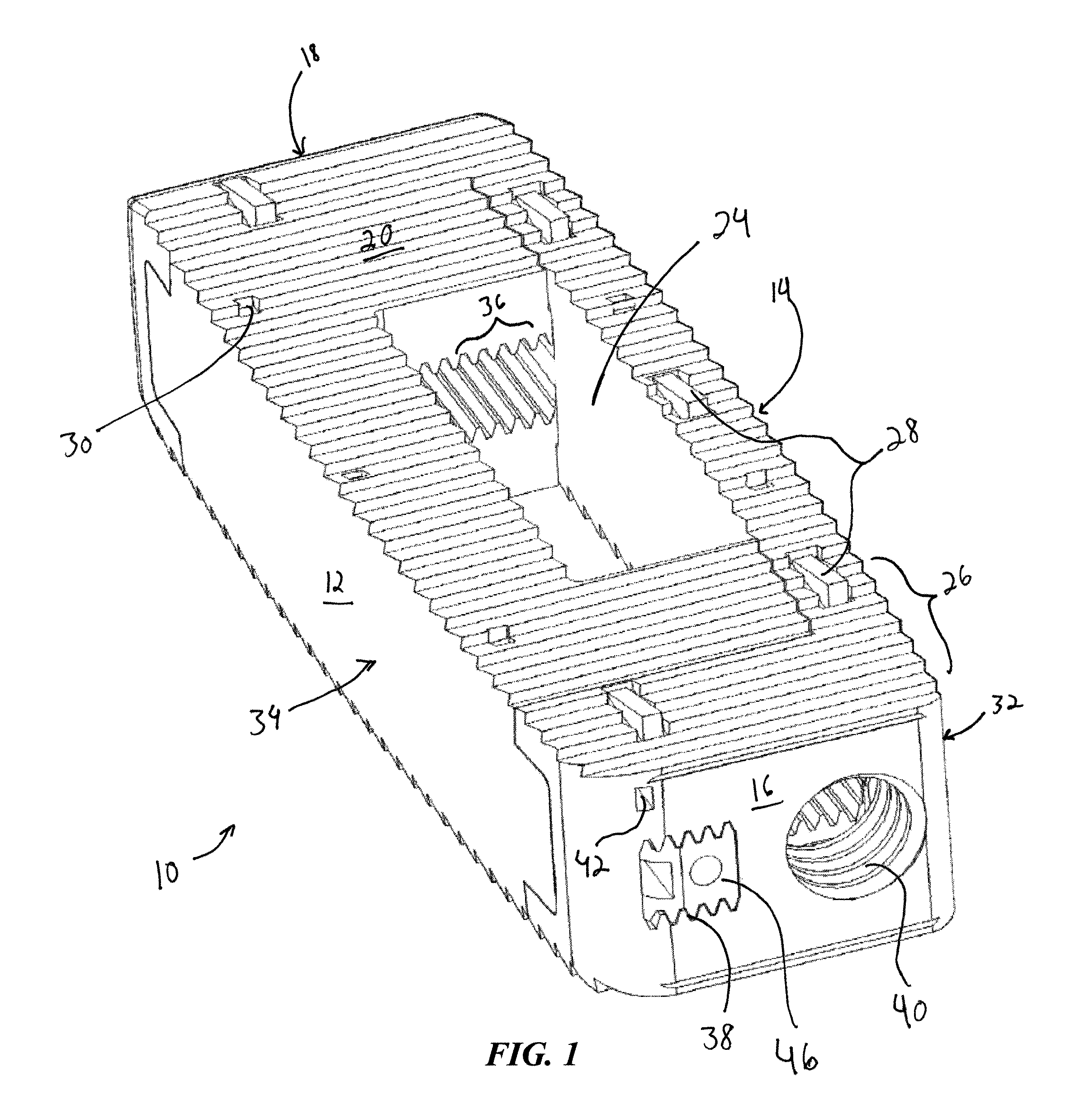 Laterally expandable spinal prosthesis