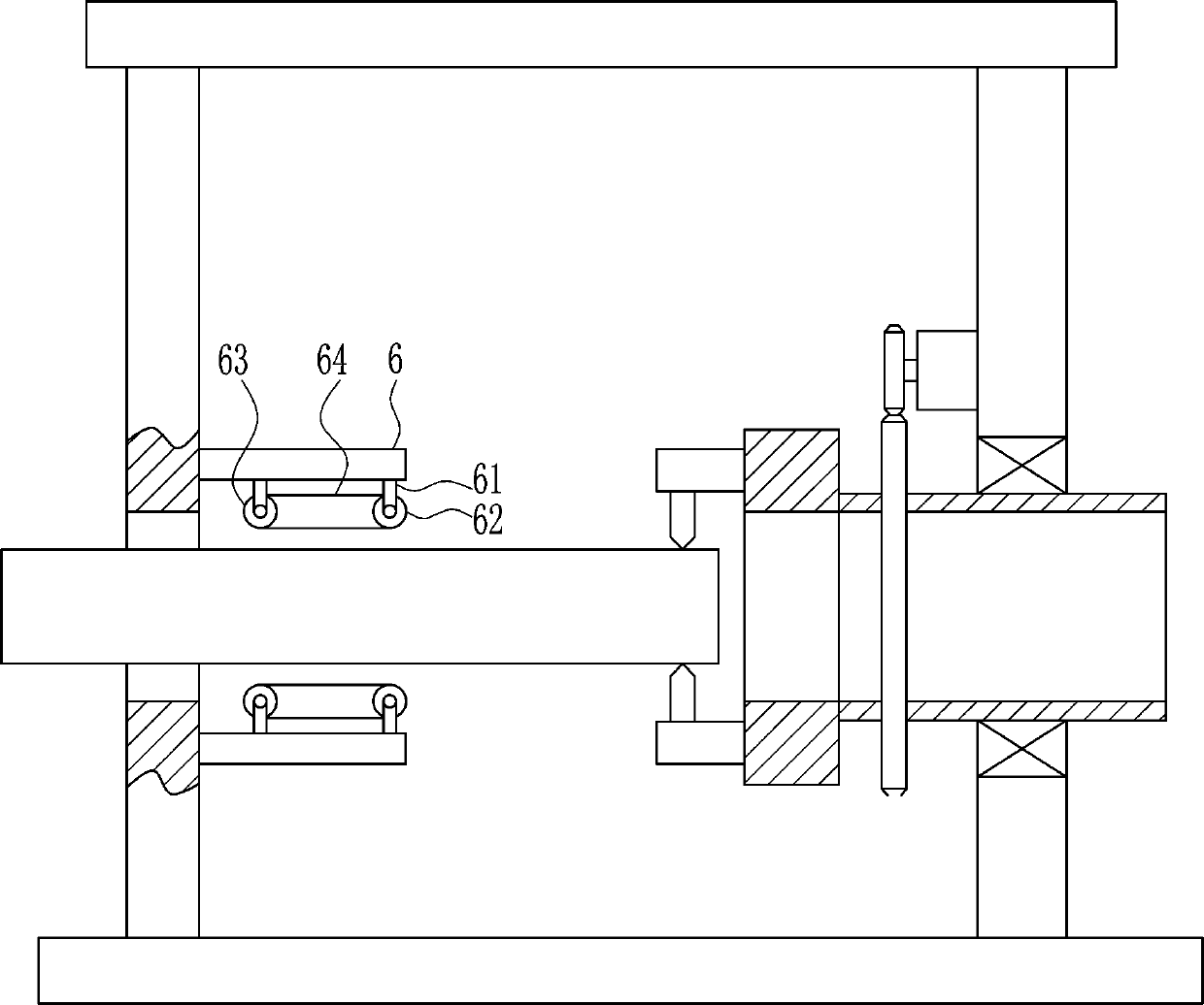 A kind of industrial glass pipe cutting equipment