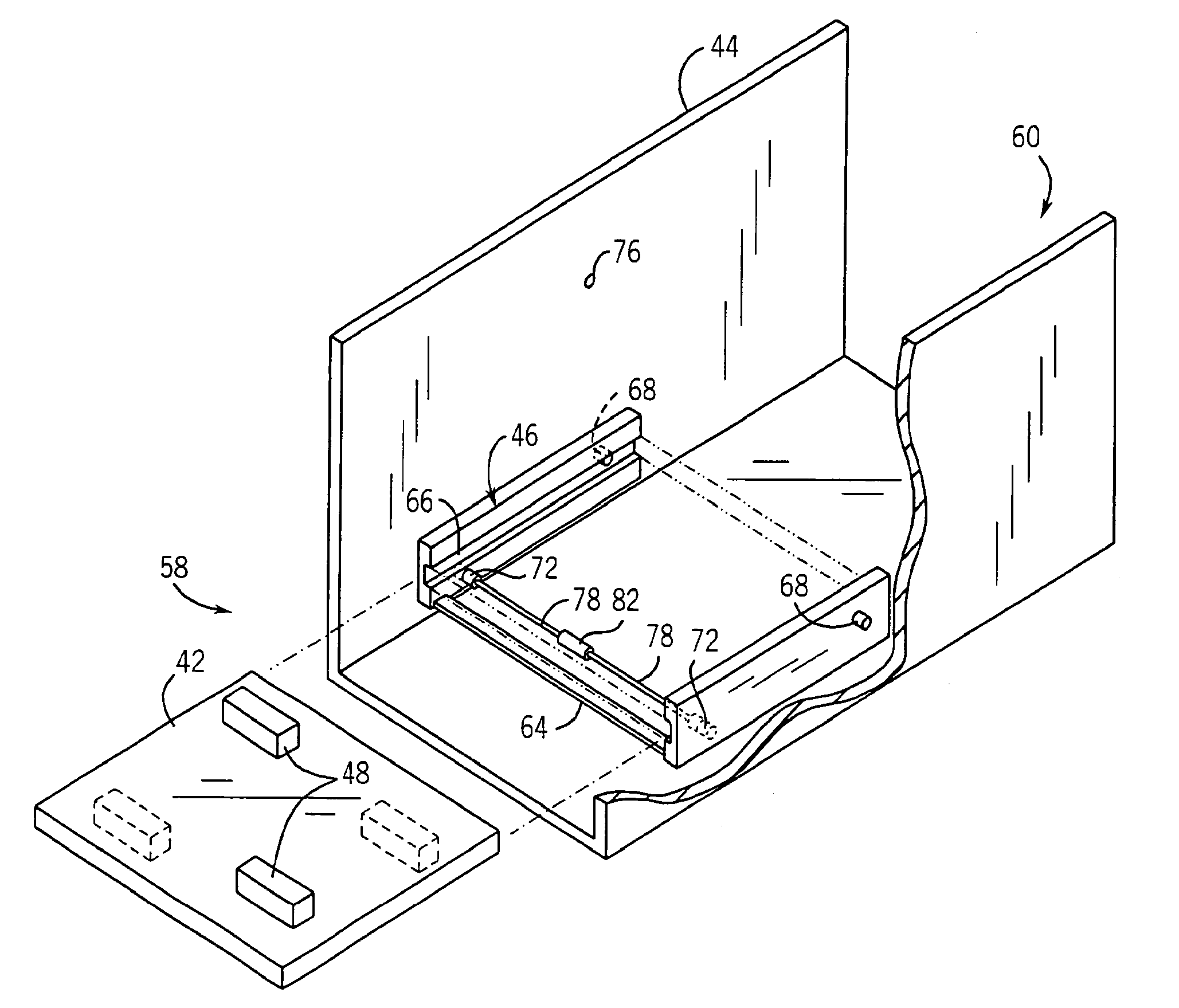 System and method for pivotal installation and removal of a circuit board from a chassis