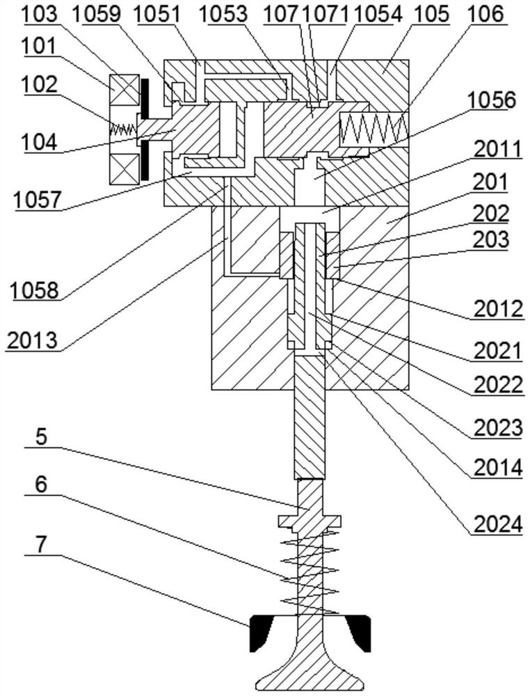 Electro-hydraulic fully variable valve drive mechanism