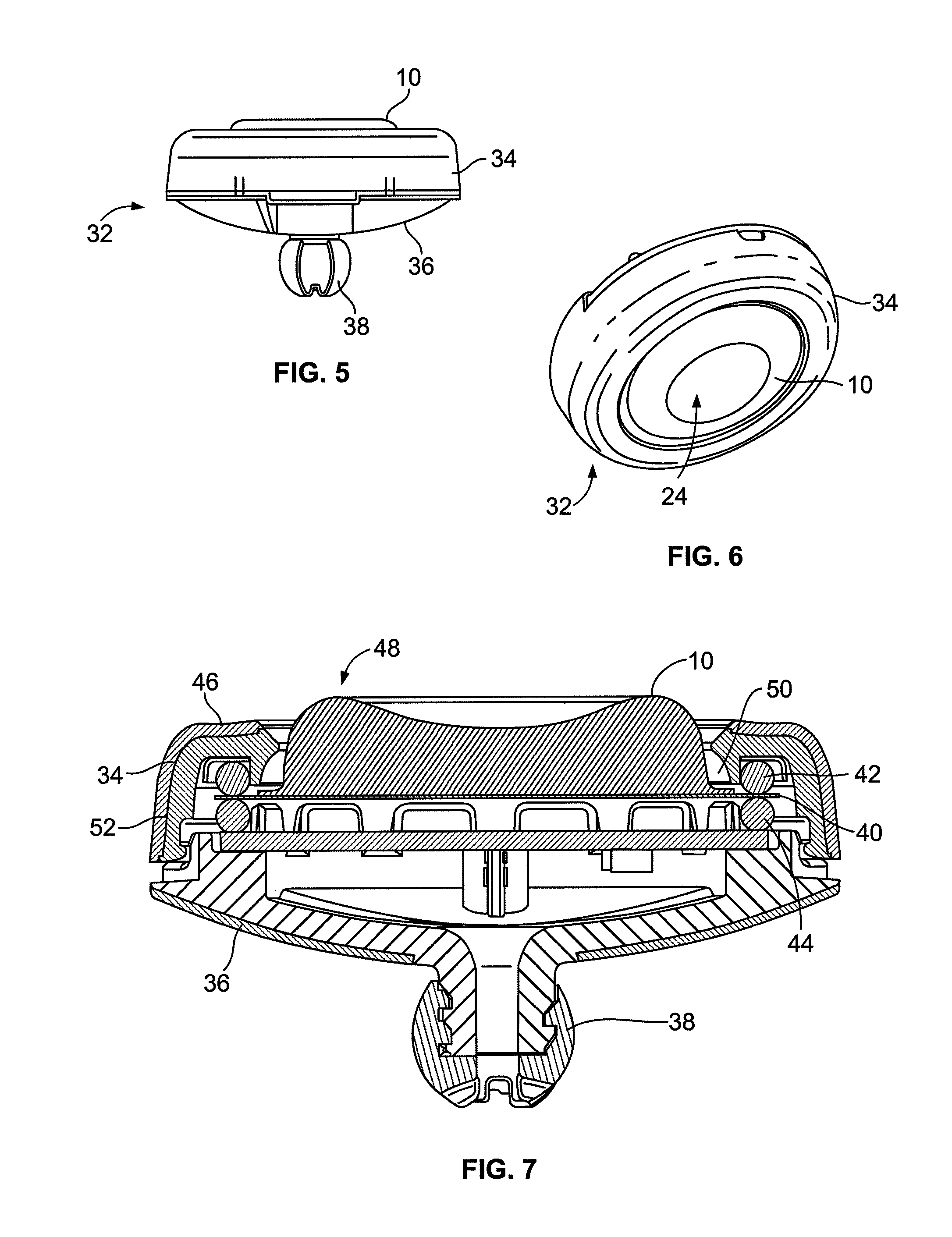 Sensor, sensor pad and sensor array for detecting infrasonic acoustic signals